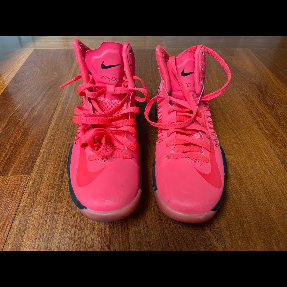 Customized Pink Men Nike Hyperdunks